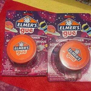 Elmer's Gue Cosmic Shimmer Slime (2 pack)